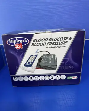 Blood Pressure and Glucose Monitor Combined