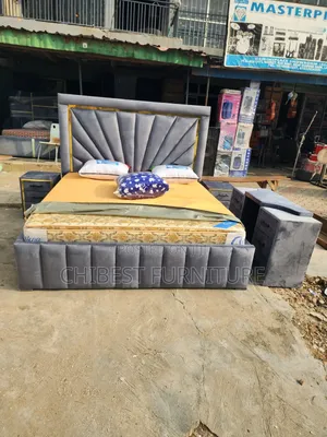 Padded 6by6 Luxury Complete Set of Bed.