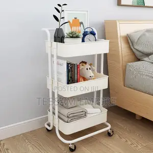 3 Layer Plastic Trolley