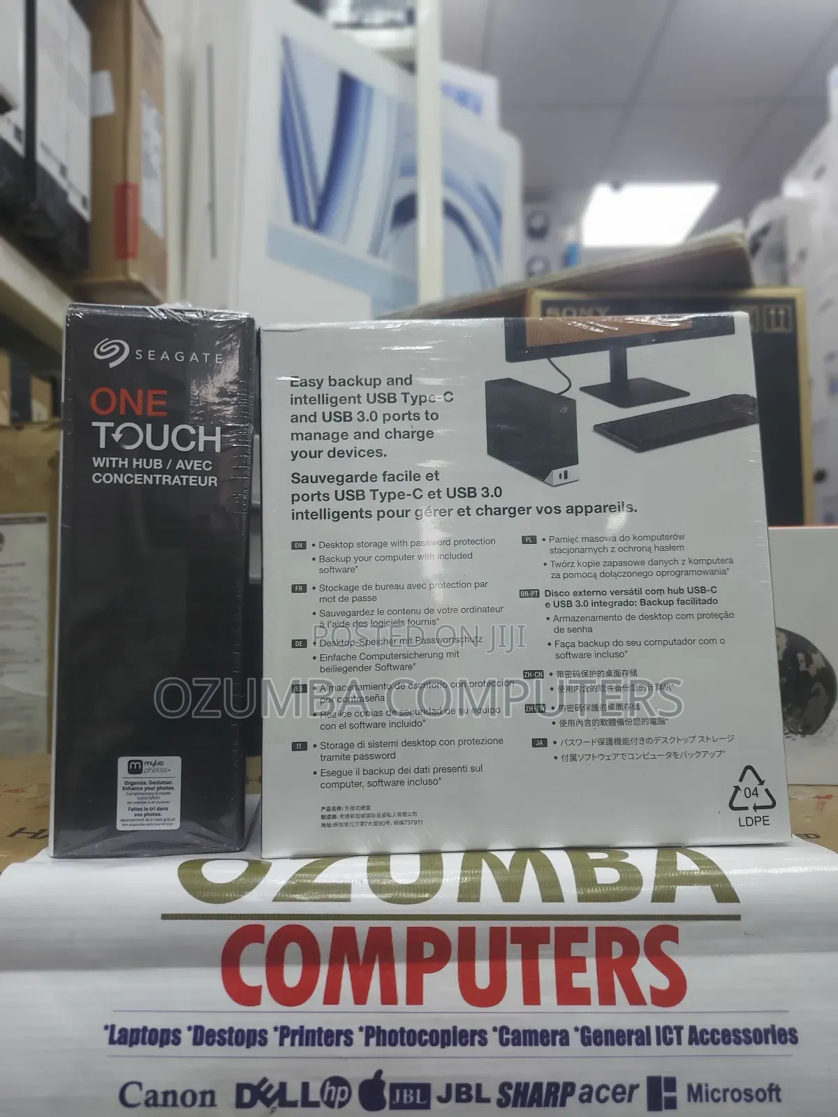Seagate One Touch 10tb HDD