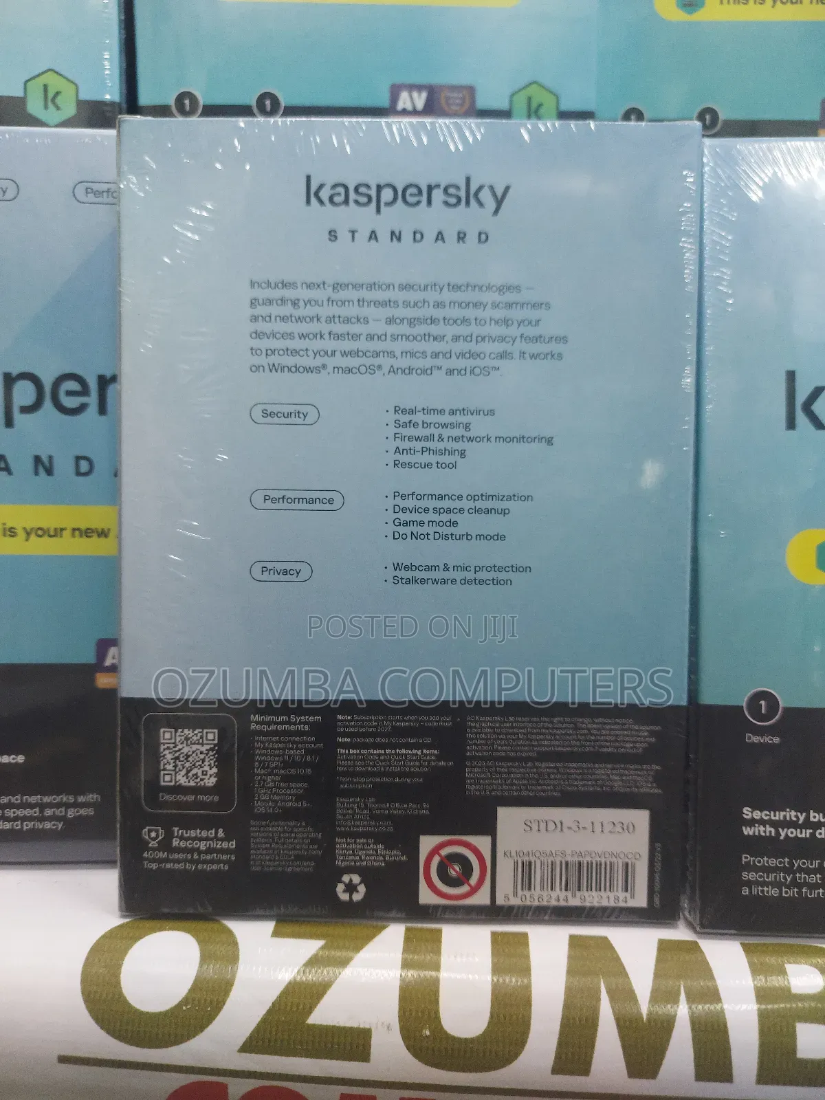 Kaspersky Standard Antivirus 1 User
