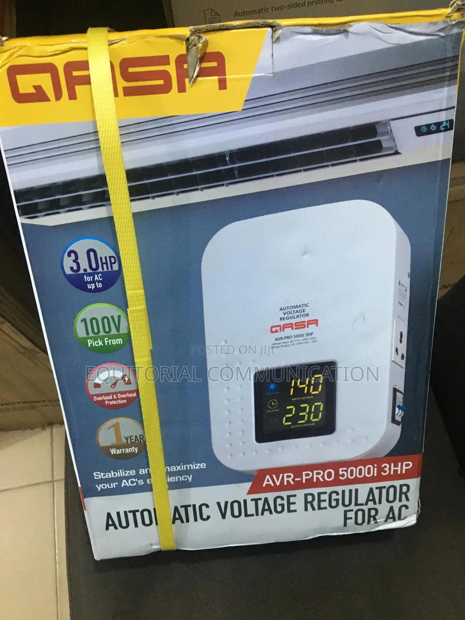 Qasa 5000w Stabilizer With Delay Mechanism