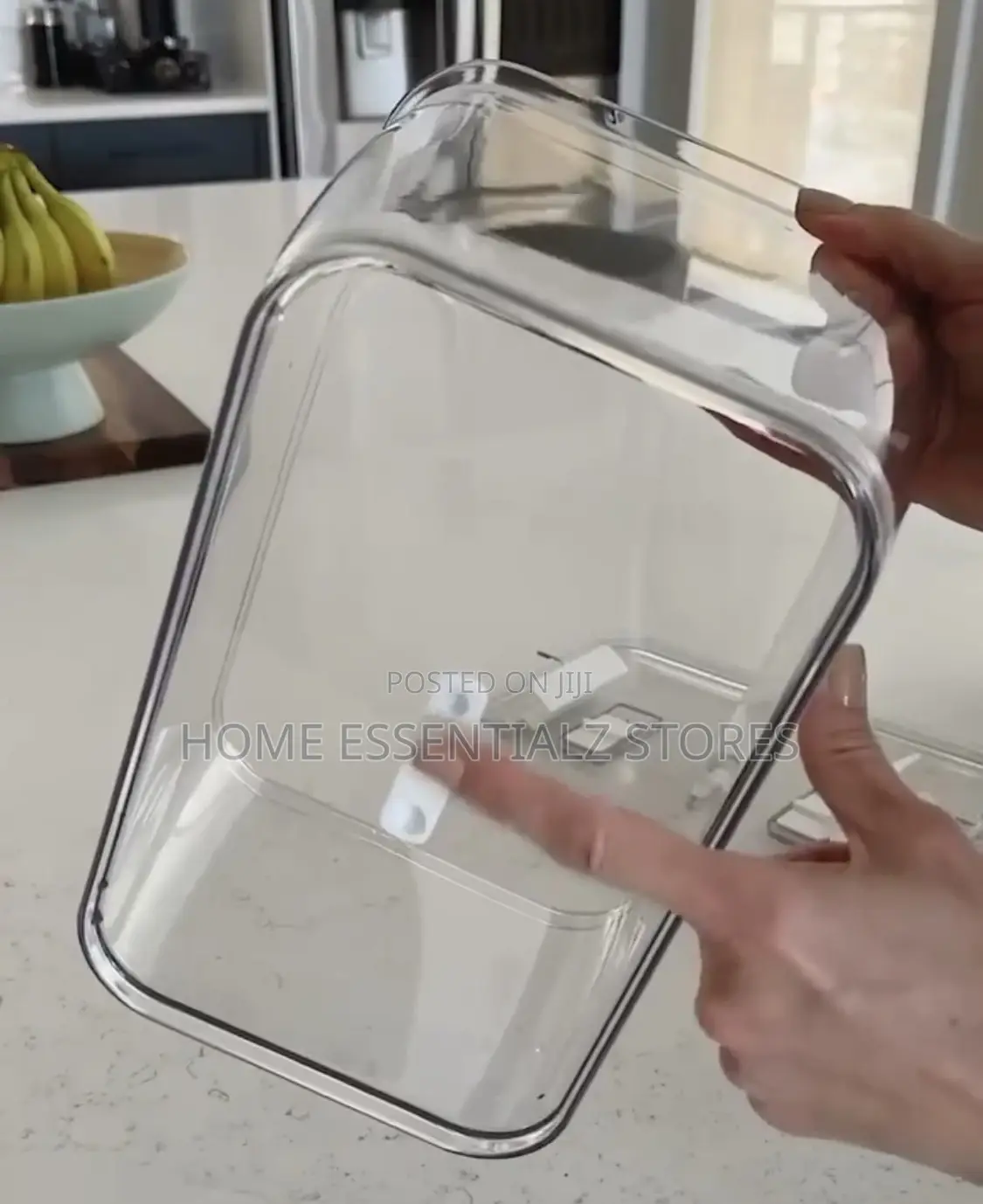 Refrigerator Fruits Storage Baskets Set With Lid