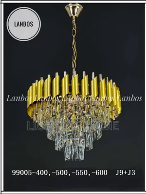 Gold Crystal Chandelier By 500