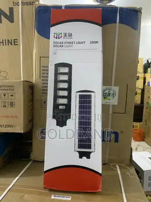 250w Integrated Solar Street Light Waterproof Saves Energy