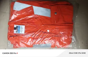 Orange Fire Retardant Coverall 360gsm
