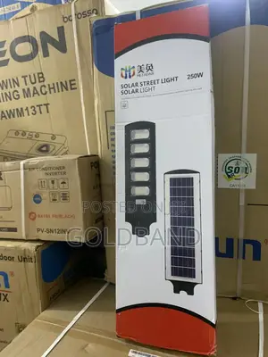 250w Solar Led Street Light With Long Battery Life