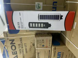 Eco-Friendly 250w Solar Street Light – Zero Electricity Cost