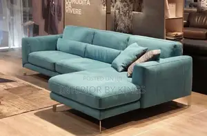 L-Shaped Custom Made Sofa Can Be Made in Colors of Your Choi