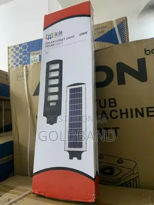 Portable 250w Solar Street Light for Event and Emergency Use