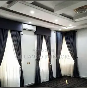Dark Blue Quality Curtains