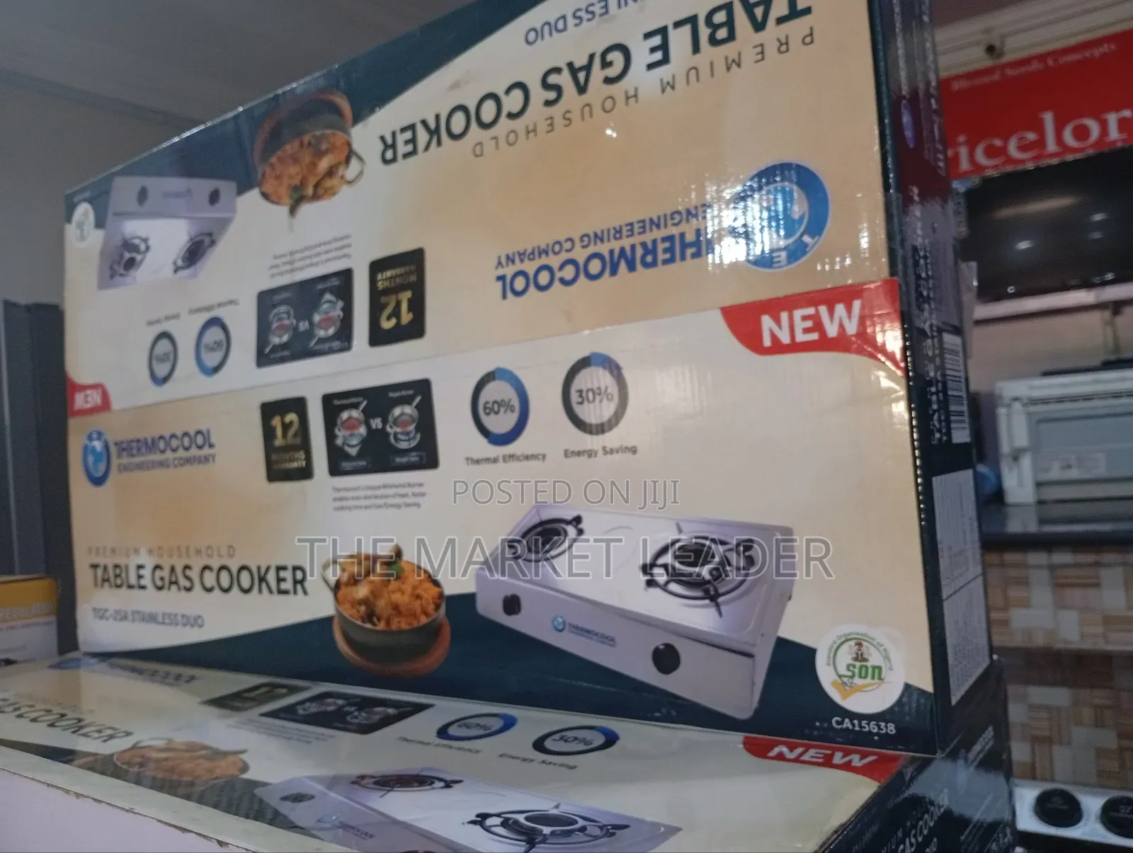 Thermocool Table Gas Cooker