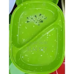Two Sided Ceramic Plates- Set of 6