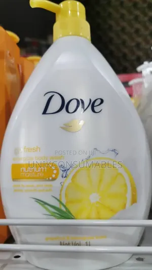 Dove Go Fresh Energize + Renew + Relaxing Care +Sensitive Body Wash 1l
