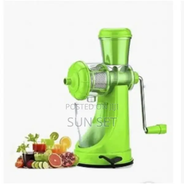 Manual Fruit and Vegetable Juicer - Green