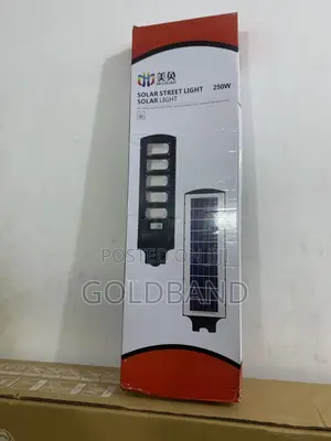 250w Solar Street Light With Night Sensor for Enhanced Secur