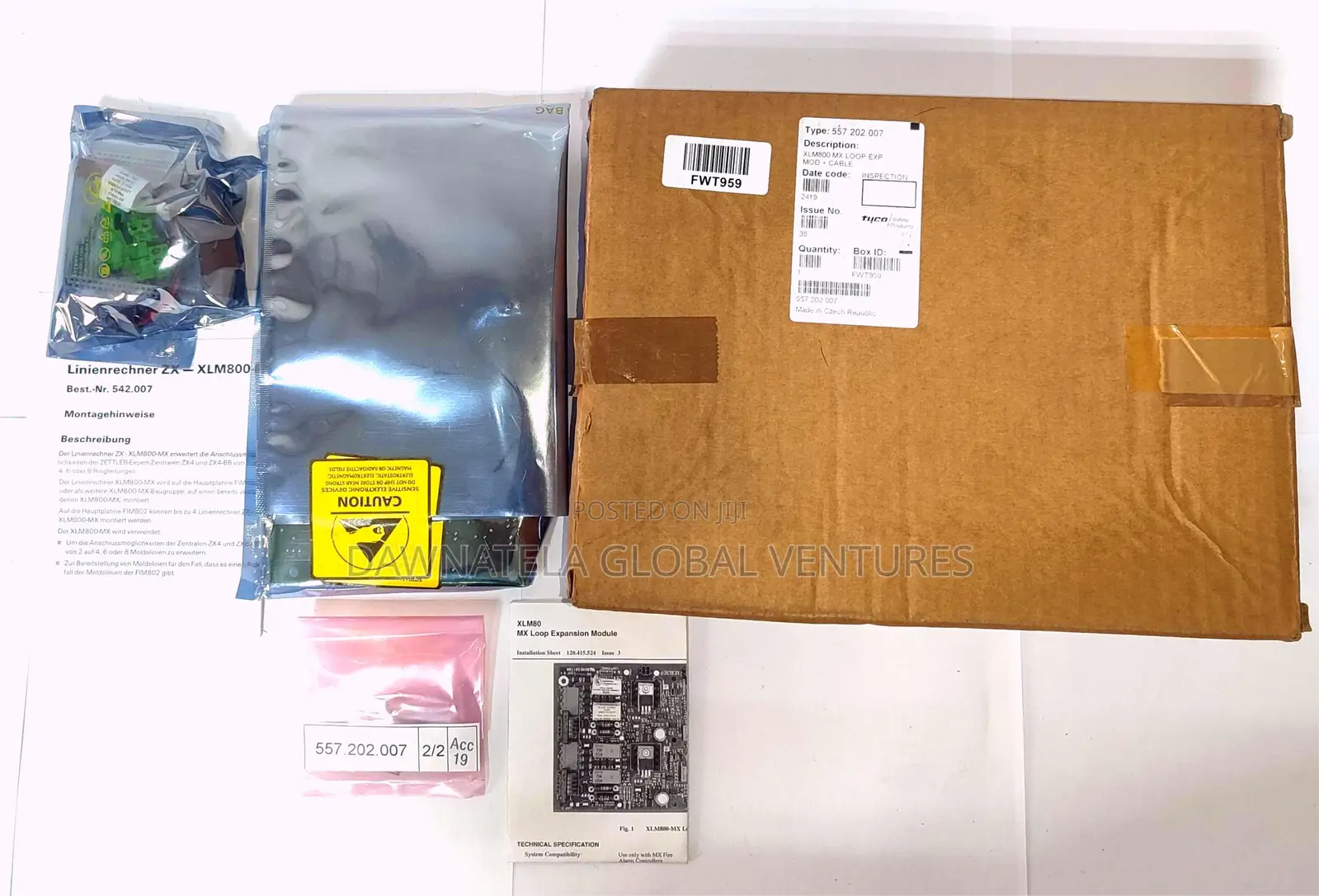 Tyco Xlm800 Loop Expansion Module 557.202.007