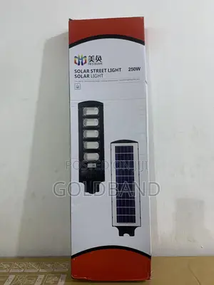 Rugged 250w Outdoor Solar Street Lamp – Built to Last
