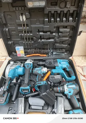 Makita 5 Inch Cordless Tools Set Machine