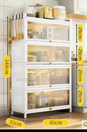5 Layers Multifunction Carbon Steel Modern Kitchen Cabinet in Surulere ...
