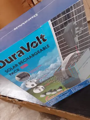 Full Package in the 4 in 1 Duravolt Rechargable Solar
