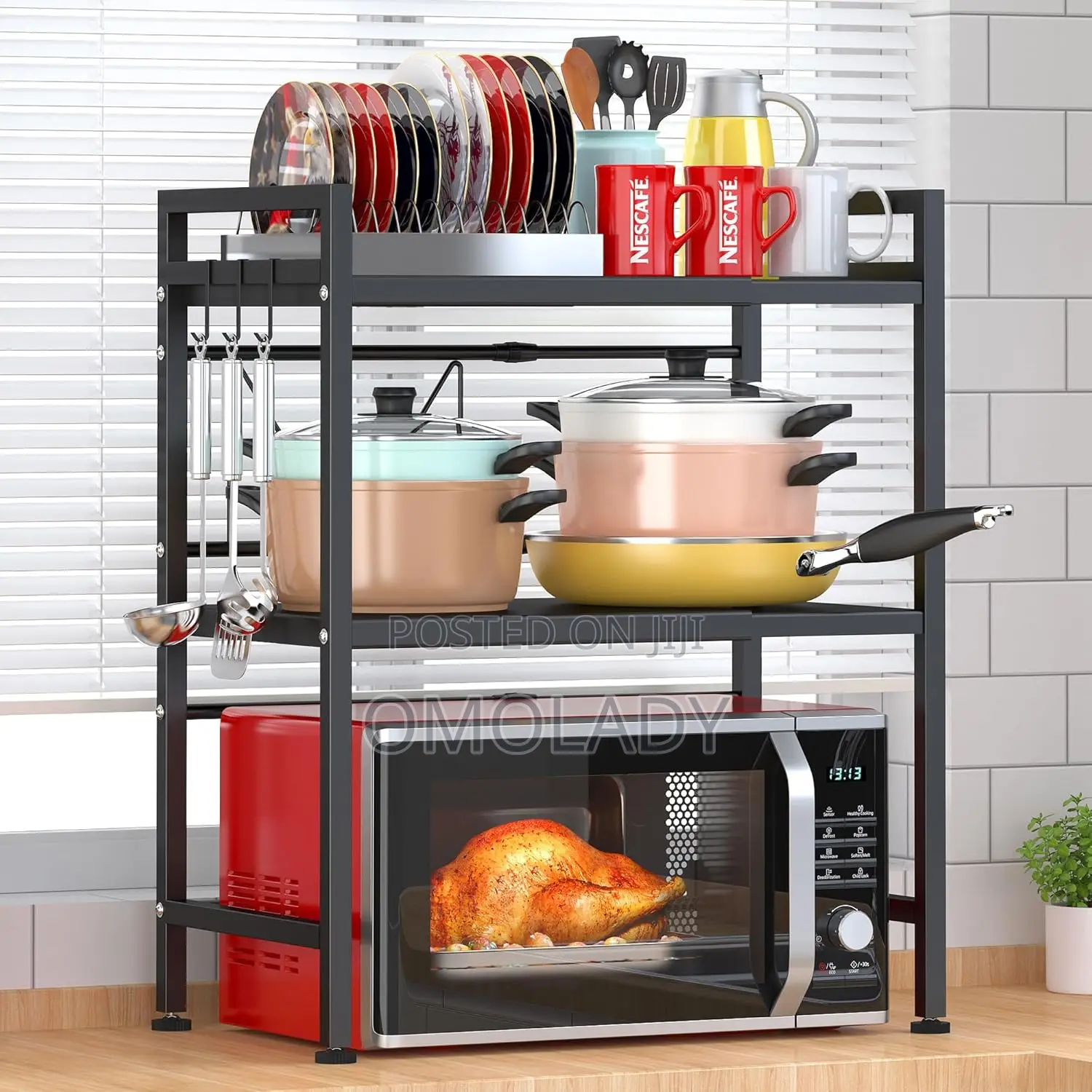 Expandable Microwave Rack