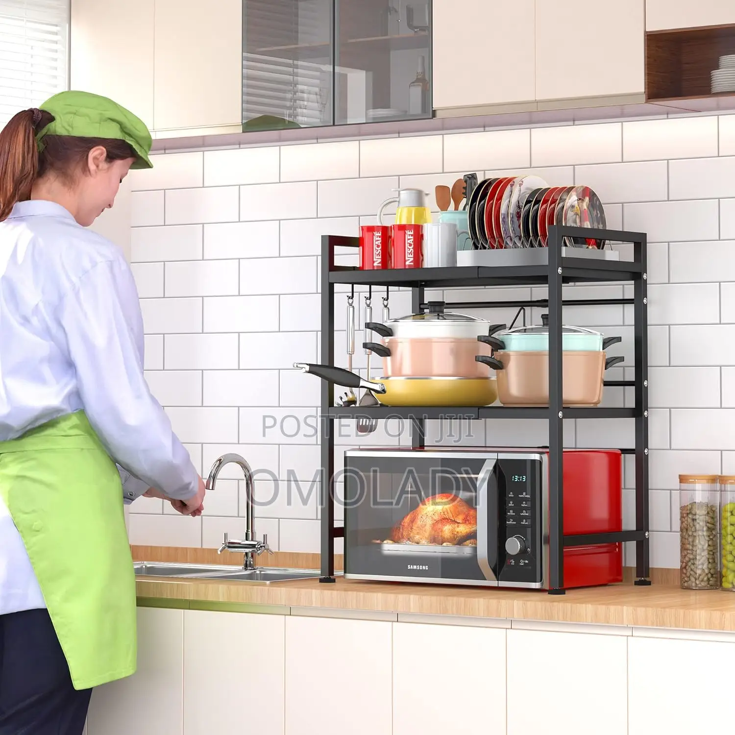 Expandable Microwave Rack