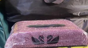 Glitter Tissue Box Available.