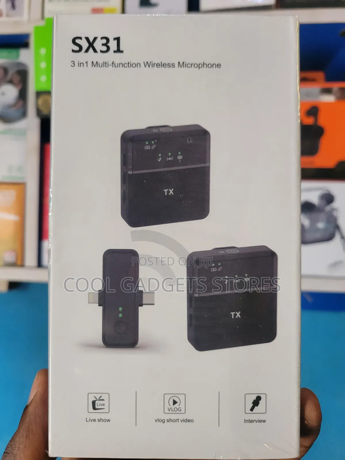 Sx31 3-in-1 Multifunction Wireless Mic