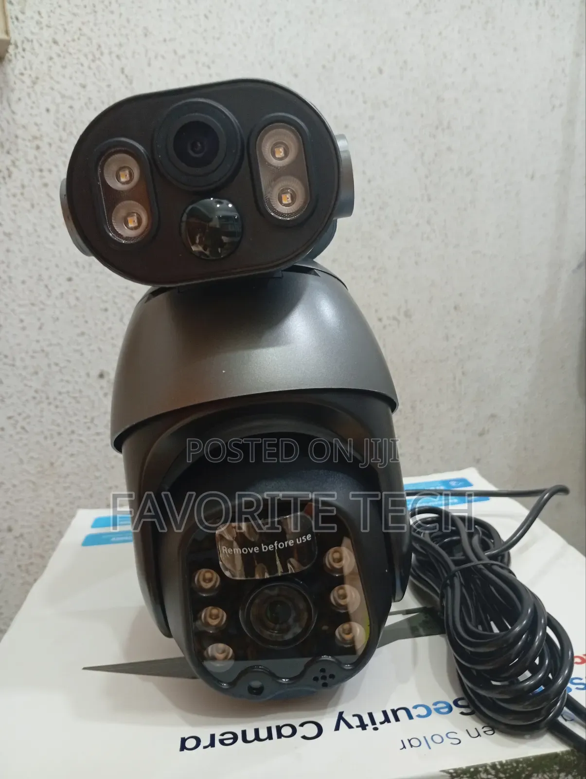 Ubox Double Lence 4g 2 Solar Panels Camera