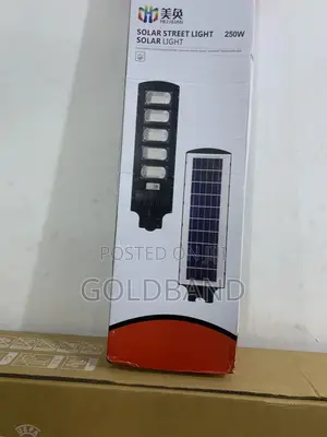 Go Green With 250w Solar Street Light – Zero Utility Bills