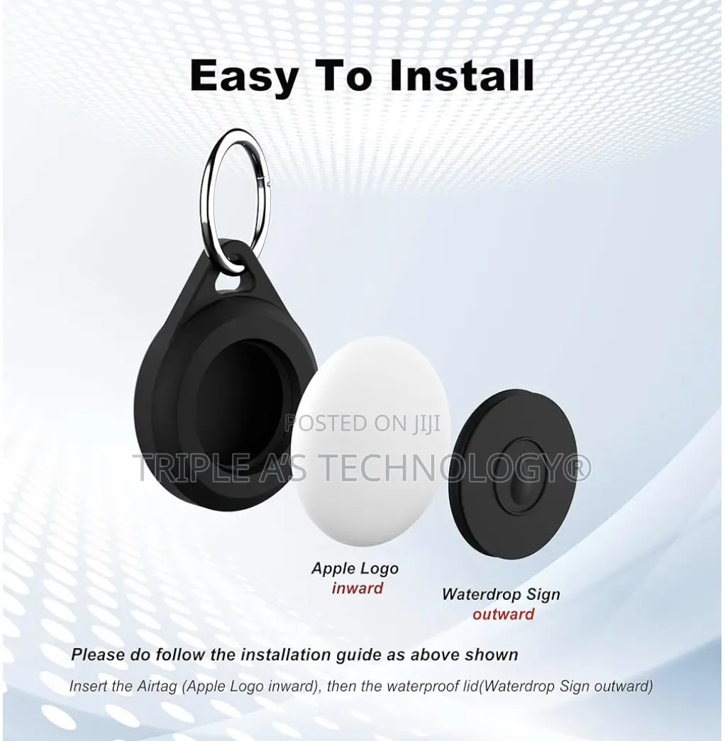 Airtag Keychain Holder Case