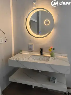 Round Led Vanity Mirror