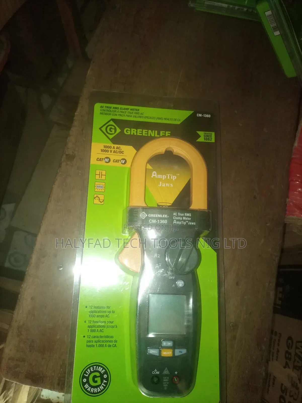 Ac True RMS Clamp Meter 1000