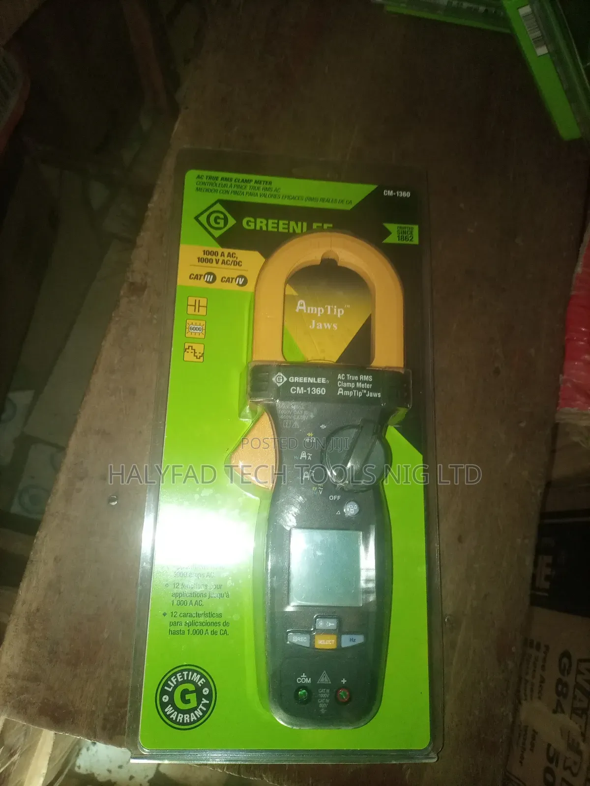 Ac True RMS Clamp Meter 1000