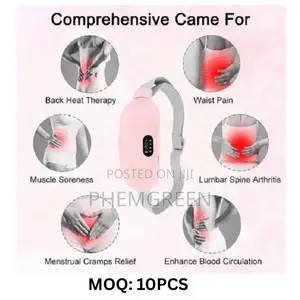 Ladies Menstrual Massage Heat Belt-10pcs