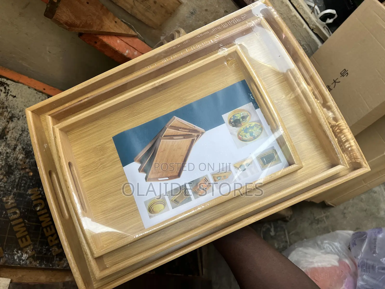 3in1 Bamboo Serving Tray