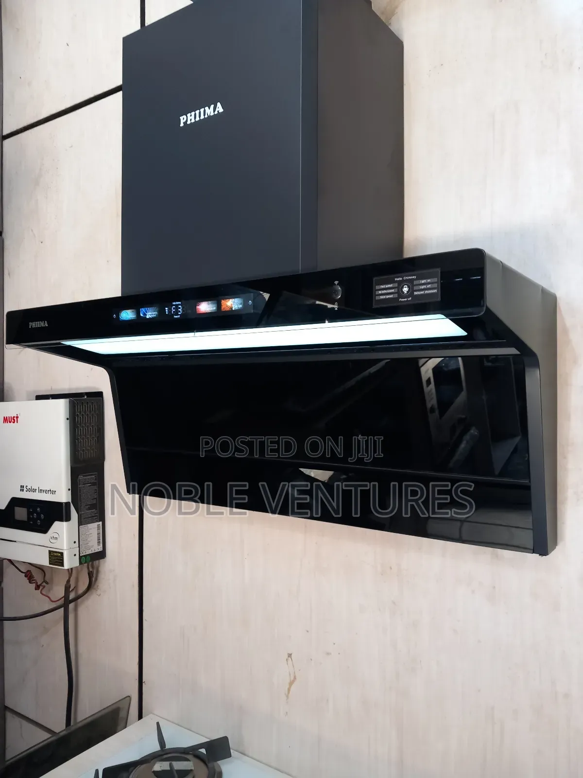 Original Phiima Luxury Heat Extractor Vice Command Handwaved 90cm