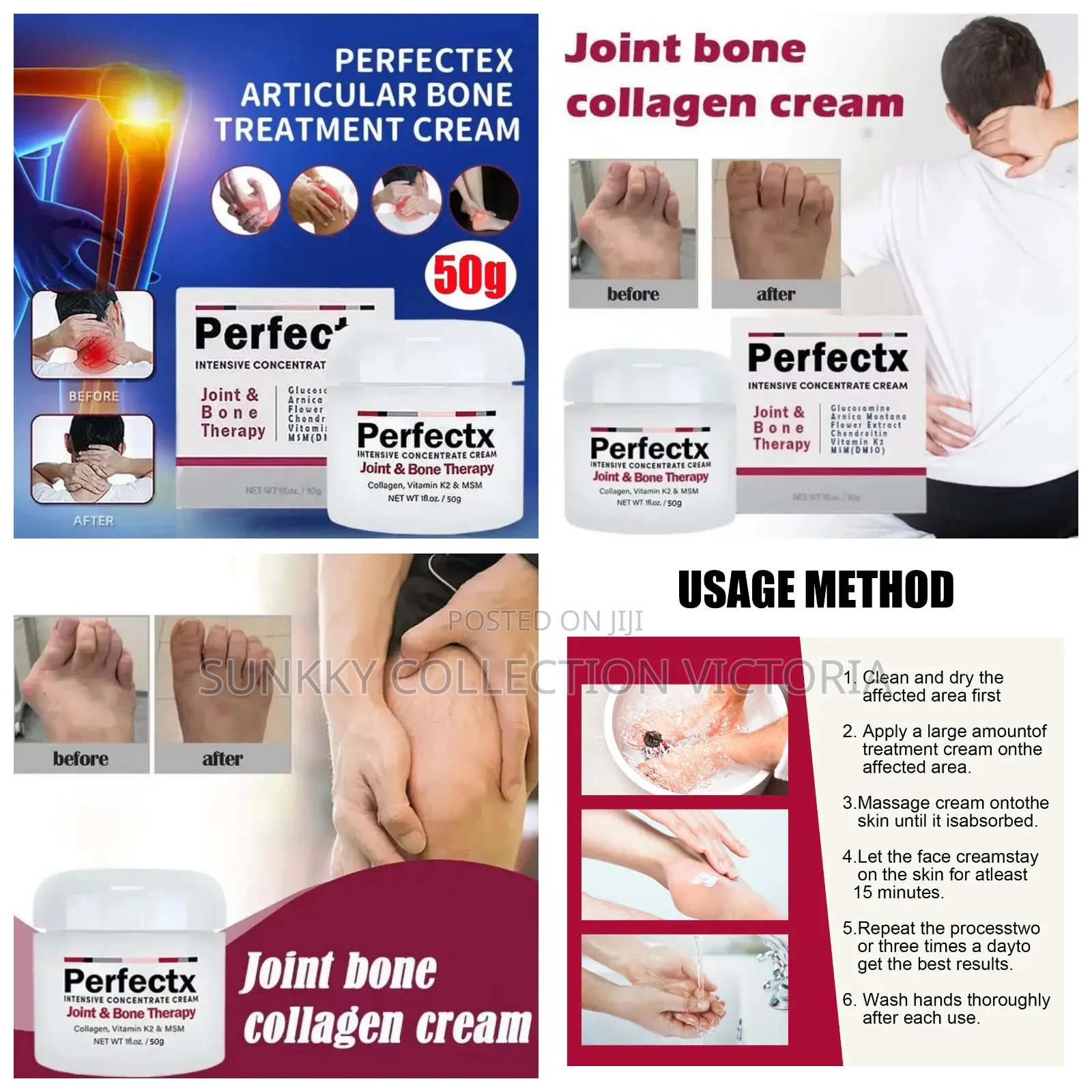 Perfectx Joint and Bone Therapy Collagen Cream 50g