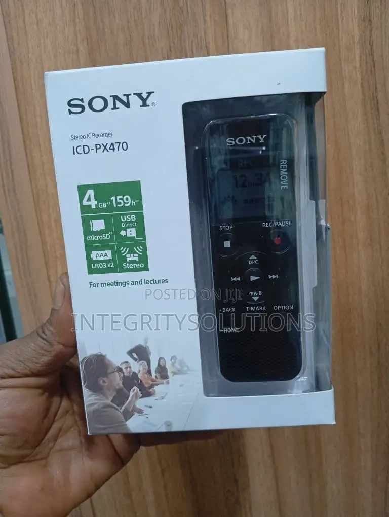Sony Stereo Ic Voice Recorder Icd_px470