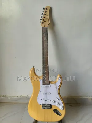 Stratocaster Electric Lead Guitar Plus Free Bag Strap_ Thu