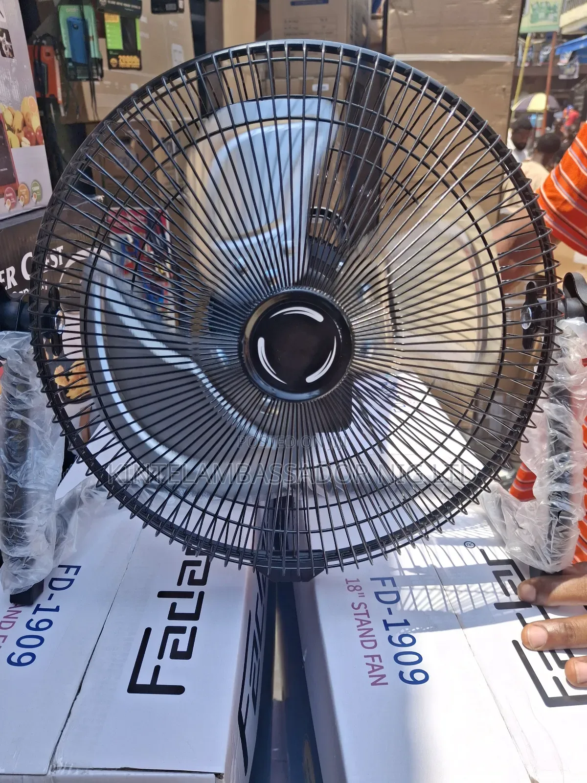 Rechargeable Solar Table /Floor Fan With Solar Panel