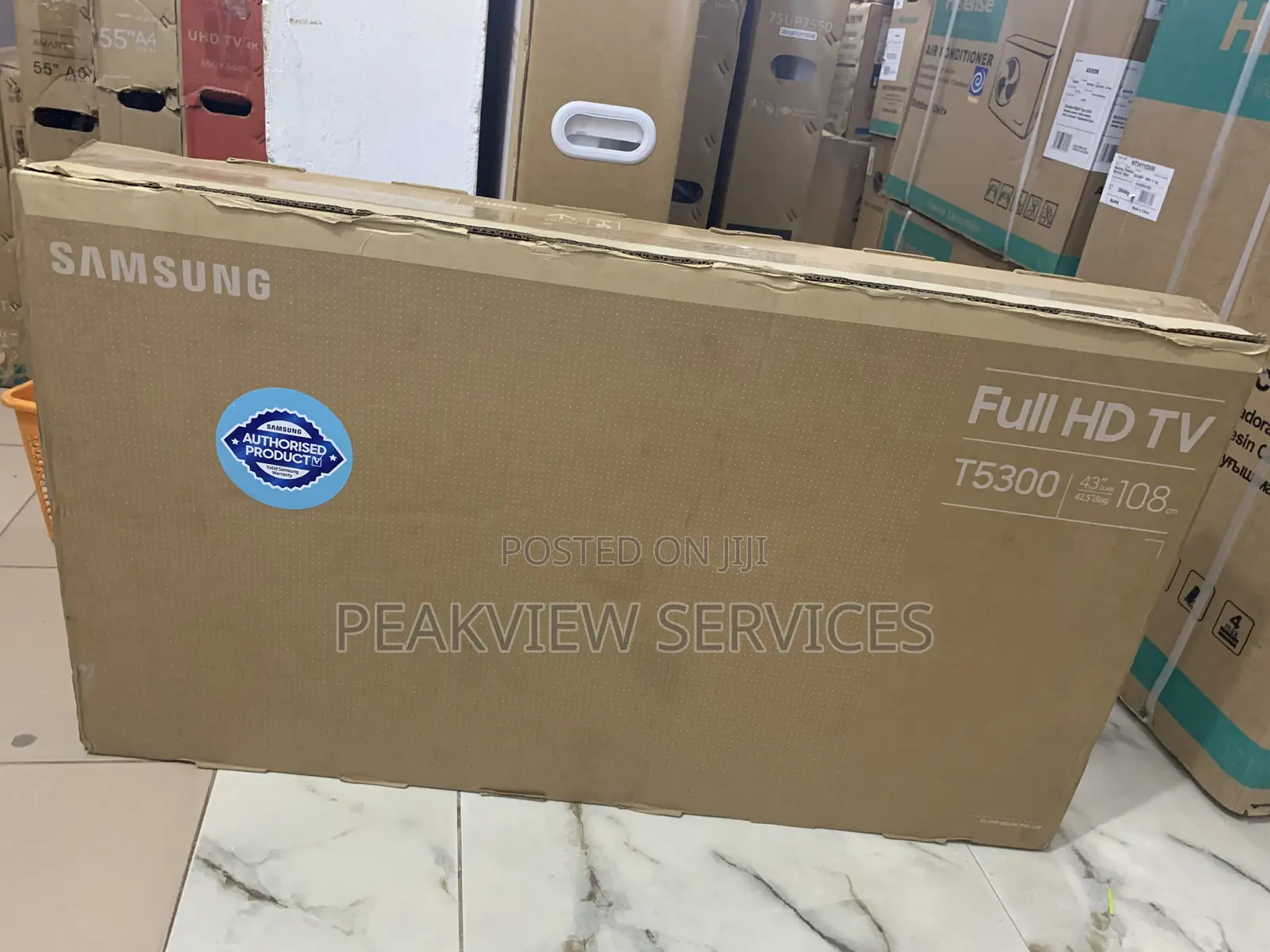 Samsung 43" Smart Tv – Clear, Compact, Connected