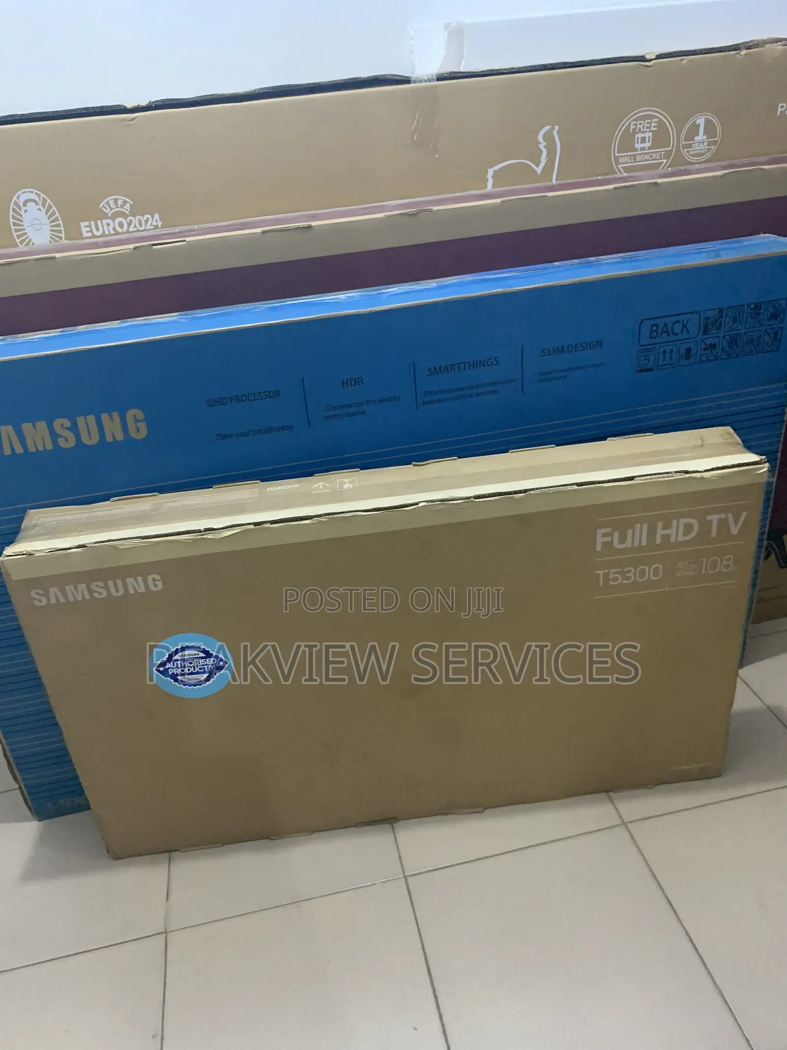 Samsung 43" Smart Tv – Clear, Compact, Connected