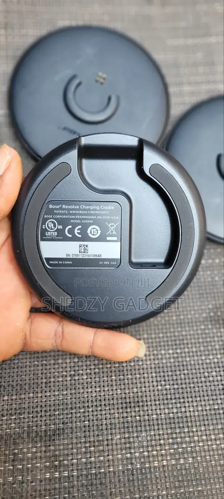 Bose Revolve Charging Cradle