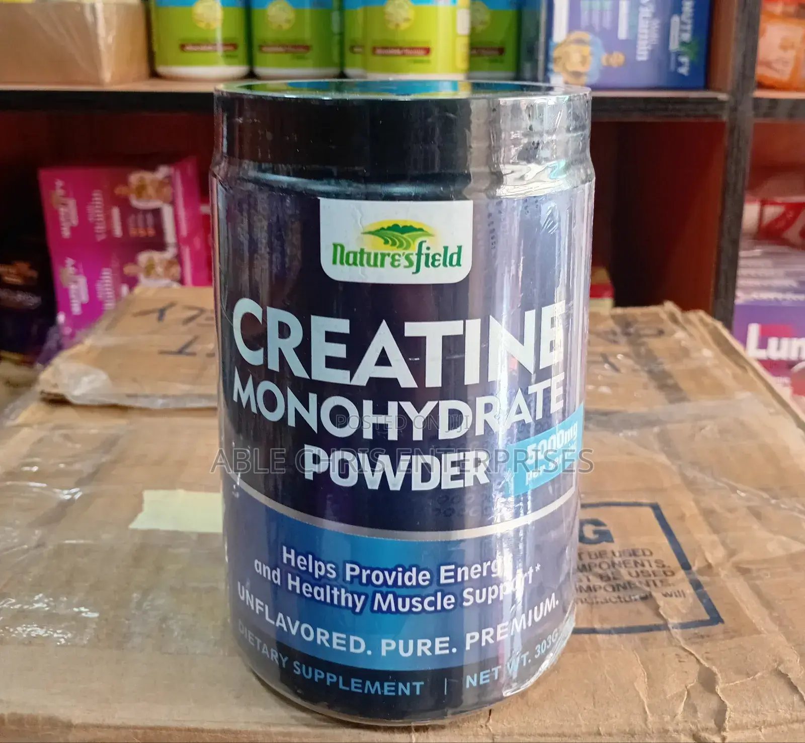 Nature's Field Creatine Monohydrate Powder