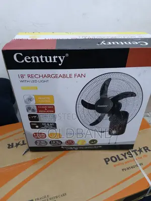No Light? No Air? -Buy Century 18" Rechargeable Fan With Led