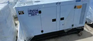 Silent Power Backup 30kva Perkins Generator - Diesel - 24kw