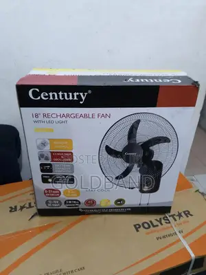Stay Cool During Blackouts- Century 18-Inch Rechargeable Fan