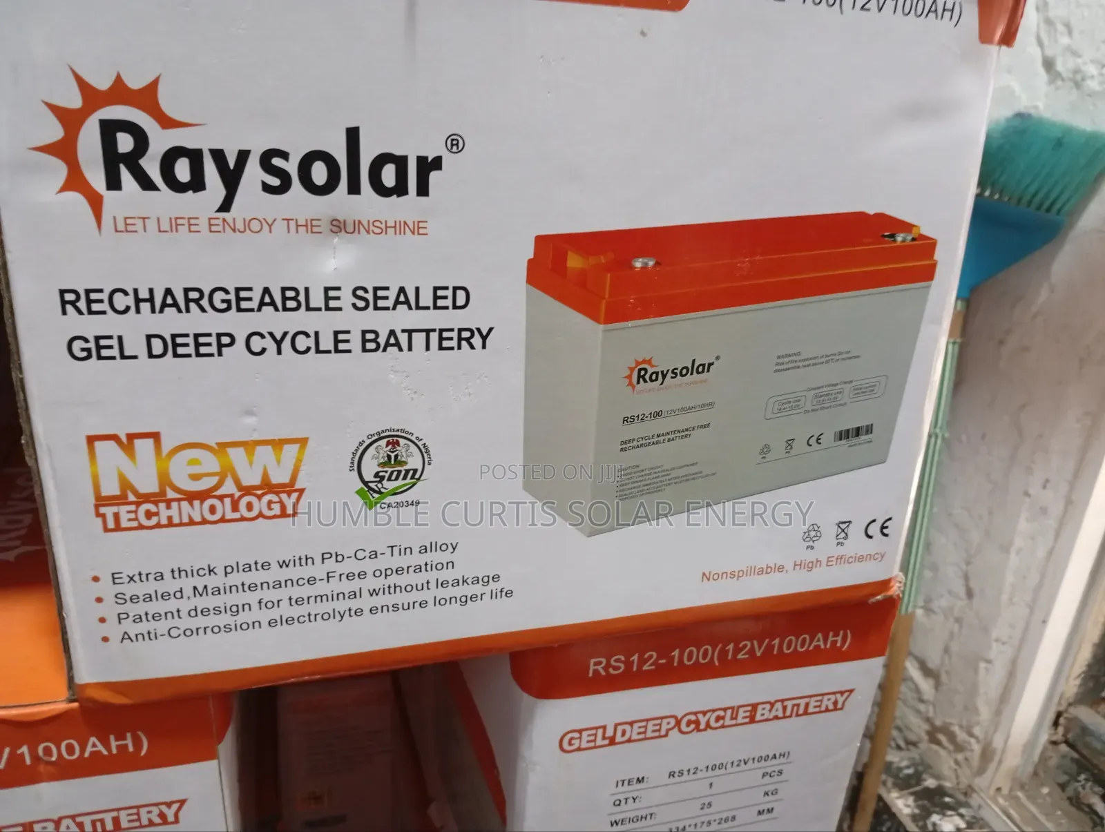 Raysolar Battery